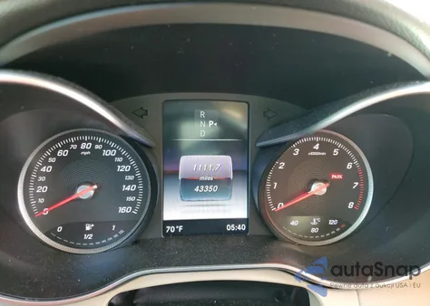 2016 Mercedes-Benz C 300 from USA, damaged, VIN WDDWF4JB7GR145676